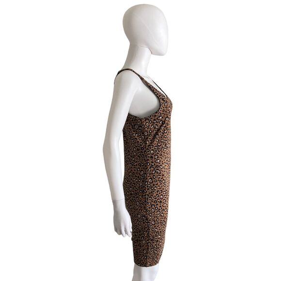 Tart Collections Animal Print Sleeveless Achilles Bodycon Dress Size M Medium - Picture 4 of 8